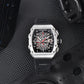 2026 PAGANI DESIGN New 40MM Bucket shaped Hollow Leisure Fashion Men's Quartz Watch Sapphire Glass Quartz Watch Clock