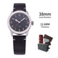 Baltany 38MM Military Watch Men  S2076 NH38 Automation Stainless Steels 100m Waterproof Vintage Khaki Aviation Homage Watch