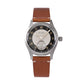 Baltany S2027 Men's 36MM Quartz Dress Watch Sapphire  Retro Luminous Stainless Steel Waterproof 10Bar Tuxedo Wristwatches