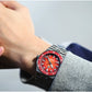 San Martin 40mm Enamel Spiral Dial Integrated Bracelet Men Diver Watch Miyota 9015 Automatic Mechanical Waterproof 200m SN0148