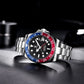 PAGANI DESIGN V3 PD-1662 GMT Watches Men's Luxury Sapphire Automatic Mechanical Watch 40MM Stainless Steel 100M Waterproof Watch