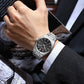 CURREN Fashion Dress Quartz Watches for Men/Women Minimalist Design Dial with Luminous Hands Stainless Steel Band