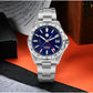 San Martin 39mm Aventurine Gemstone Dial Luxury Men's Watch NH34 GMT Automatic Mechanical Sapphire Waterproof Luminous SN0129
