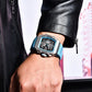 2026 PAGANI DESIGN New 40MM Bucket shaped Hollow Leisure Fashion Men's Quartz Watch Sapphire Glass Quartz Watch Clock