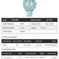 NAVIFORCE Women's Waterproof Watch Fashion Casual Luminous Display Quartz Wristwatch with Silicone Band Reloj Mujer High Quality