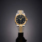 Baltany S4102 Business Man Automatic Mechanical Wristwatch 36mm Linen Dial Engine Turned Bezel NH35 Luxury Dress Watch For Man