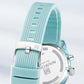 NAVIFORCE Women's Waterproof Watch Fashion Casual Luminous Display Quartz Wristwatch with Silicone Band Reloj Mujer High Quality