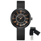 MEGIR Luxury Women Watches Fashion Ladies Quartz Watch Clock Stainless Steel Waterproof Female Watch Relogio Feminino 7014