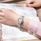 CURREN Luxury Brand Simple Style Quartz Watch for Women NEW Dress Ladies Wristwatches with Rhinestones