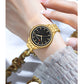 CURREN Fashion Brand Ladies Two Tone Watches Simple Quartz Waterproof Wristwatch for Women with Auto Date