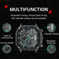 MEGIR Men's Watch Chronograph Orange Canvas Strap Sport Wristwatch Luminous Auto Date Quartz Watches Clock Montre Homme 2217