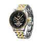 Luxury Watches Automatic Complication Watch Boderry Men's Day,Date,Month Display Swiss Luminous Mechanical Dress Wristwatch Men