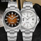 San Martin New Gada Watch 39mm Desert Texture Men Dress Watch NH35 Automatic Mechanical Sapphire Waterproof 100m Luminous SN0129
