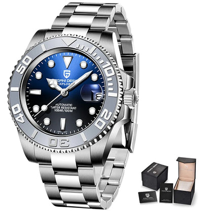 PAGANI DESIGN 2026 New Japan Movement Ceramic Bezel Men Mechanical Wristwatches Fashion Sapphire Glass Diving Automatic Watches