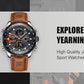 NAVIFORCE Brand 2025 Fashion Men's Watch Sport Military Calendar Quartz Wristwatches Male Luminous 5ATM Waterproof Male Clock