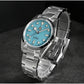San Martin Men Luxury Watch 36mm BB36 Snowflake Hands Explore Series Sports Watches PT5000 Automatic Mechanical 10Bar BGW-9 Lume