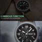 MEGIR Fashion Leather Watches for Men Quartz Wristwatch Waterproof Luminous Man Business Casual Chronograph Clock Date 2026
