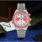 San Martin New Chronograph VK64 Quartz Watch Original Design 39.5mm Men Sports Business Dress Watches Waterproof 100m SN0116