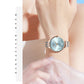 CURREN Luxury Sparkling Rhinestone Dial Stainless Steel Bracelet for Ladies Simple Quartz Wristwatches New Fashion Trends Gift