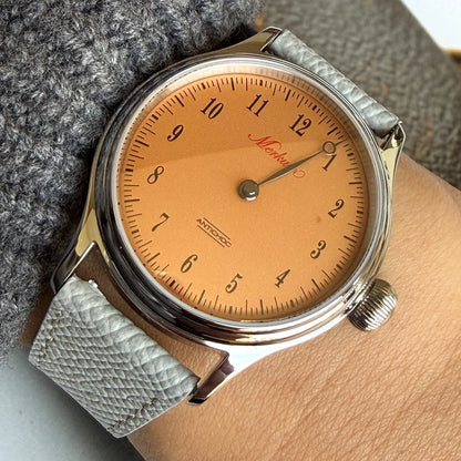 MERKUR Single.hand Automatic Mechanical Watch 38mm Sapphire 50M Waterproof Wristwatch Men Women Luxury Clock Reloj Homb