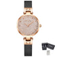 MEGIR Fashion Ladies Bracelet Watches Steel Mesh Band Quartz Wristwatch Women Dress Clock Waterproof Female Gifts Reloj Mujer