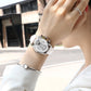 MEGIR Watch for Women Top Brand Luxury Ladies Fashion Wristwatch Leather Waterproof Elegant Dress Quartz Female Clock 2114