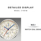CADISEN New Chronograph Men's Quartz Watch Top Luxury Watches For Men MIYOTA 0S10 AR Mirror Waterproof Canvas Men's Wristwatch
