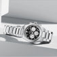 NAVIFORCE Trend Brand Stainless Steel Couple Watch Quartz Date Display Chronograph for Lovers Waterproof Fashion Wild Wristwatch