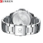 CURREN Classic Fashion Brand Watches for Men Business Quartz Luminous Hands Wristwatches with Stainless Steel Strap