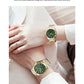 CURREN Fashion Dress Quartz Watches for Men/Women Minimalist Design Dial with Luminous Hands Stainless Steel Band
