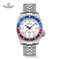 Boderry ADMIRAL GMT Watch Titanium Diver Watches 200M Waterproof Wristwatch Automatic Mechanical New Luxury Watches For Men