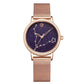 MEGIR Luxury Diamond Wristwatches for Women Fashion Simple Ladies Bracelet Watch Quartz Female Dress Clock Relogio Feminino