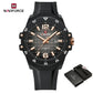 NAVIFORCE Brand 2025 Fashion Men's Watch Sport Military Calendar Quartz Wristwatches Male Luminous 5ATM Waterproof Male Clock