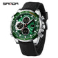 Fashion SADNA New 5105 Student Quartz Electronic Watch Sports Multifunctional Waterproof LED Men's Electronic Watch 2025