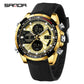 Fashion SADNA New 5105 Student Quartz Electronic Watch Sports Multifunctional Waterproof LED Men's Electronic Watch 2025