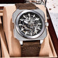 2024 PAGANI DESIGN New 42MM Skeleton Men's Mechanical Watch Luxury Sapphire Glass Automatic Watch 5ATM Waterproof Watch for Men