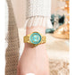 CURREN Romantic Charm Women's Wristwatches Fashion Design Thin Quartz Watch with Luminous Hands Stainless Steel Bracelet
