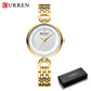 CURREN Women's Watches Quartz Watches Stainless Steel Clock Ladies Wristwatch Top Brand Luxury Watches Women Relogios feminino