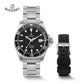 Boderry Titanium Diver Watch Automatic Mechanical Wristwatch Mens For Seiko Sport 200M Waterproof Luxury Watches With Free Gift