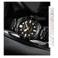 CURREN Casual Simple Quartz Watch with Stainless Steel Band Fashion Men's Clock Waterproof Luminous Wristwatches
