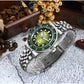 San Martin 37.5mm 40mm Men Diver Watch Miyota 9015 Enamel Dial Luxury Automatic Mechanical Wristwatch Waterproof 200m SN0148