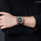 MEGIR Watches for Men Brand Luxury Military Sports Watch Chronograph Leather Strap Waterproof Date Quartz Wristwatch Man Clock