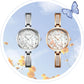 MEGIR Watch for Women Luxury Diamond Ladies Quartz Wristwatches Steel Women Bracelet Watches Female Dress Clock Relogio Feminino