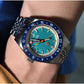 San Martin Original Design Fashion GMT 39.5mm Men Sports Watch Japan NH34 Automatic Mechanical Waterproof 100m SN0116 Reloj