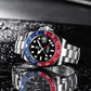PAGANI DESIGN V3 PD-1662 GMT Watches Men's Luxury Sapphire Automatic Mechanical Watch 40MM Stainless Steel 100M Waterproof Watch