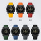 NAVIFORCE Men's Fashion LCD Digital Wristwatch 50m Waterproof Sports Silicone Strap Watches for Man Casual Electronic Male Clock
