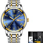 LIGE Fashion Waterproof Watch Women Creative Women's Bracelet Watches Top Brand Luxury Sport Quartz Chronograph Relógio Feminino