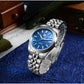 San Martin 39mm MOP Dial Sport Gada Watch Luxury Dress Men Miyota 90S5 Automatic Mechanical Wristwatch Waterproof 100m SN0144