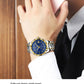 LIGE Top Brand Luxury Automatic Mechanical Watches For Men Fashion Tungsten Steel Waterproof Sapphire Watch Men Reloj Hombre+BOX