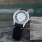 Baltany S2027 Men's 36MM Quartz Dress Watch Sapphire  Retro Luminous Stainless Steel Waterproof 10Bar Tuxedo Wristwatches